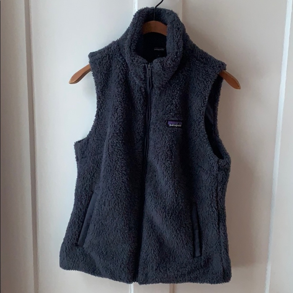 Patagonia Los Gatos Fleece Vest, Smolder Blue